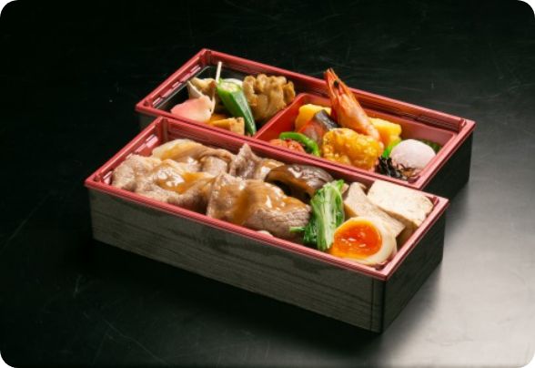 道産牛すき焼き二段重