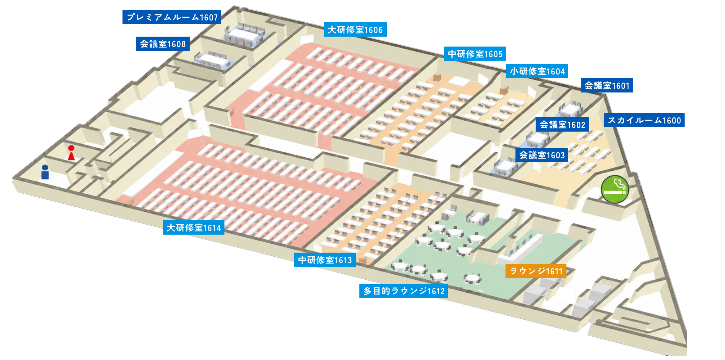 16Fフロアマップ