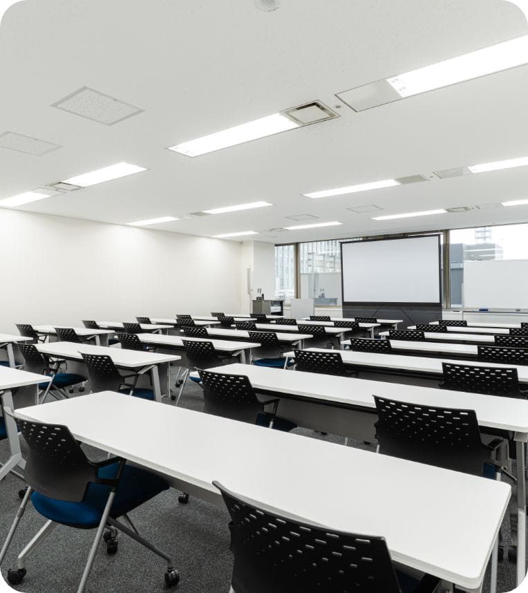 少人数会議から大型利用まで柔軟に対応