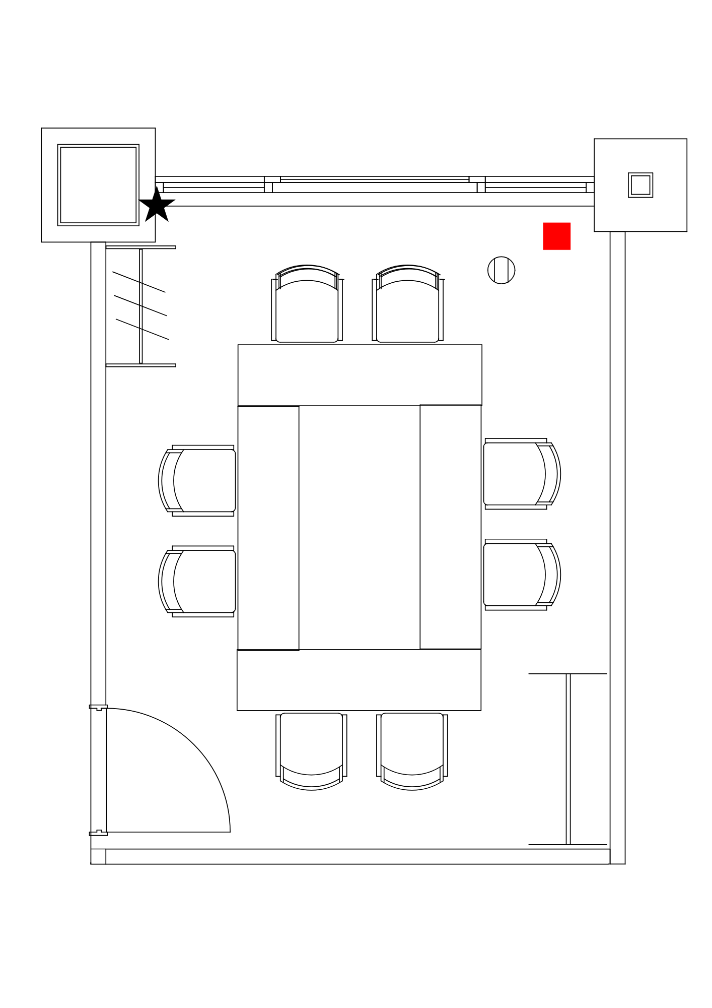 ロ型形式 (8名)