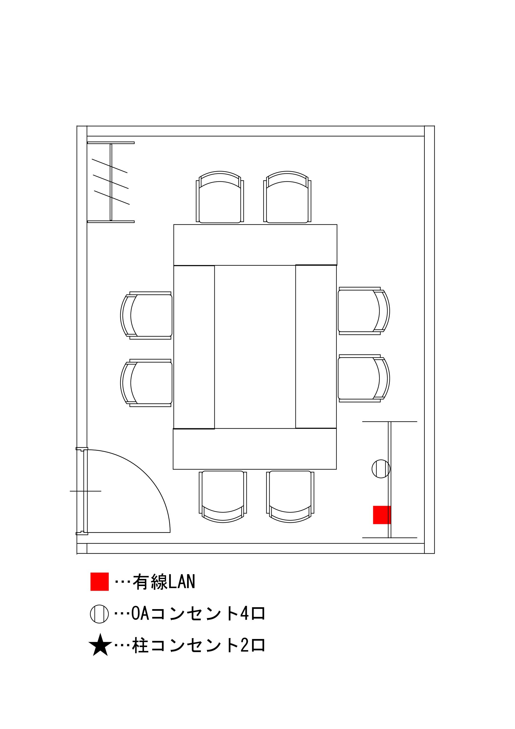 ロ型形式 (8名)
